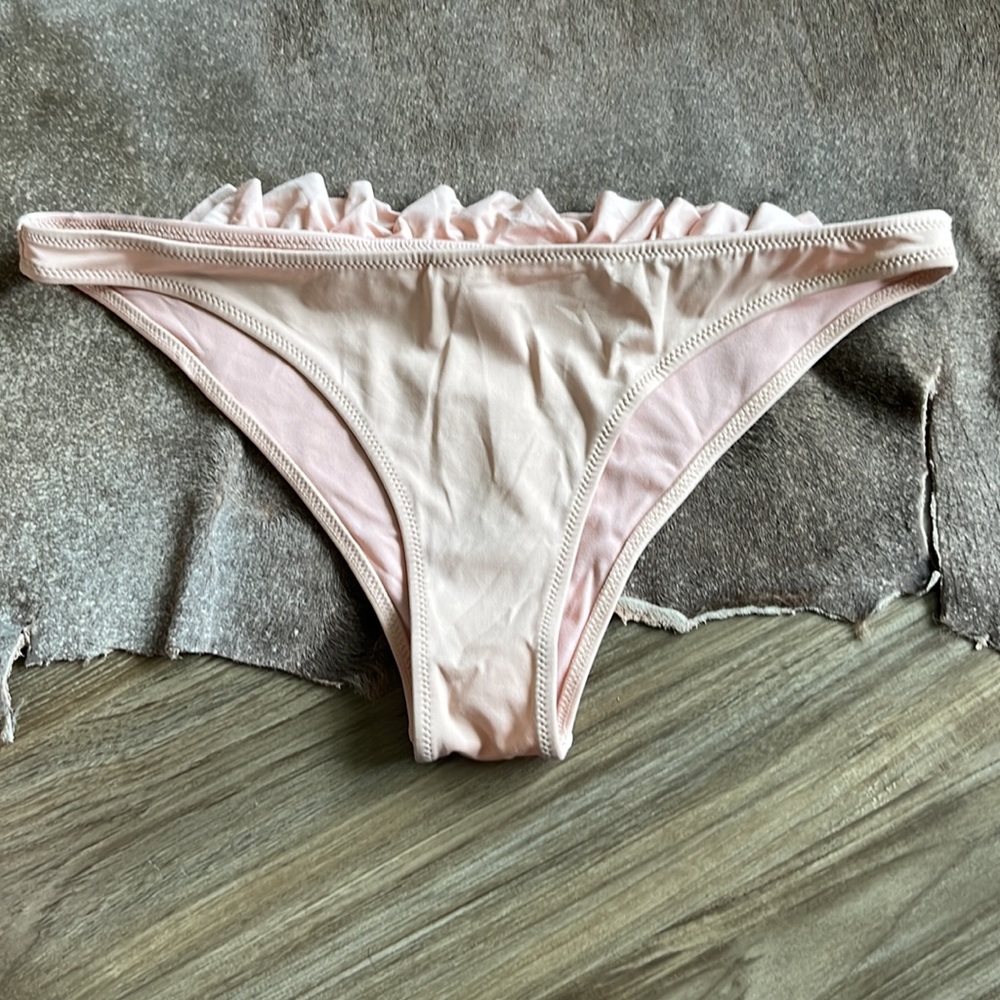 H&M Ruffle Blush Bikini Bottom - Picture 3 of 4